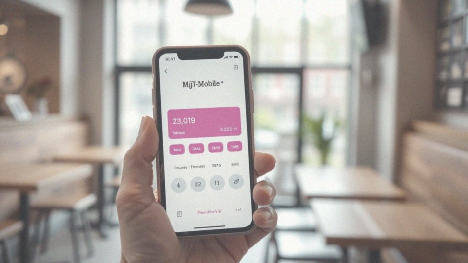 Jak skorzystać z aplikacji T-Mobile do sprawdzenia stanu konta?