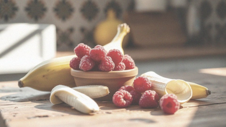 Dlaczego maliny i banany są uważane za owoce bogate w białko?