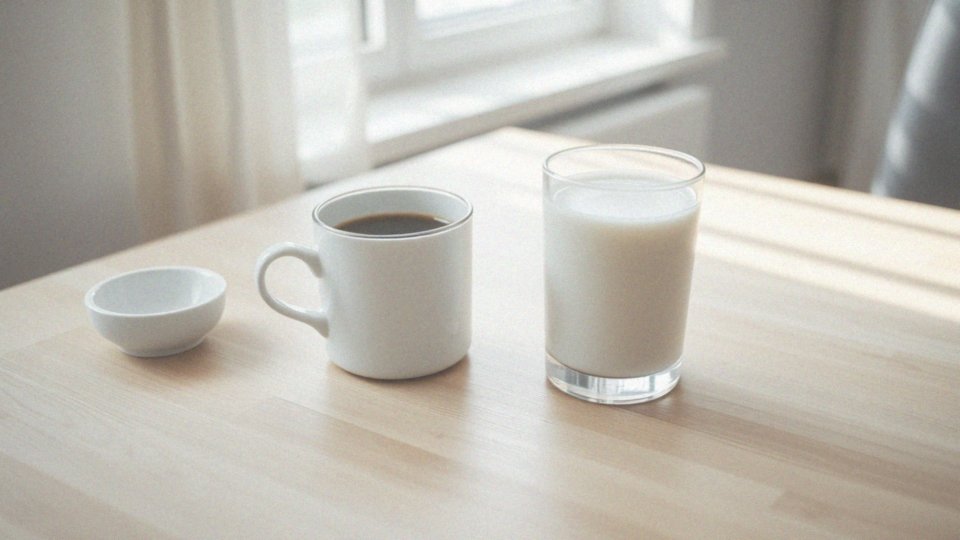 Jakie są kalorie w kawie z mlekiem w porównaniu do kawy czarnej?