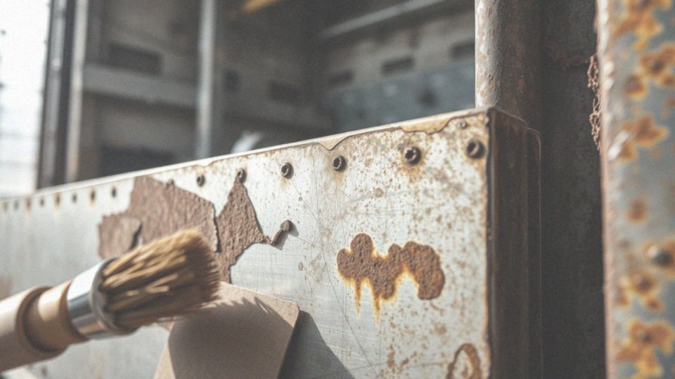 Kiedy należy zastosować metody mechaniczne w usuwaniu rdzy?