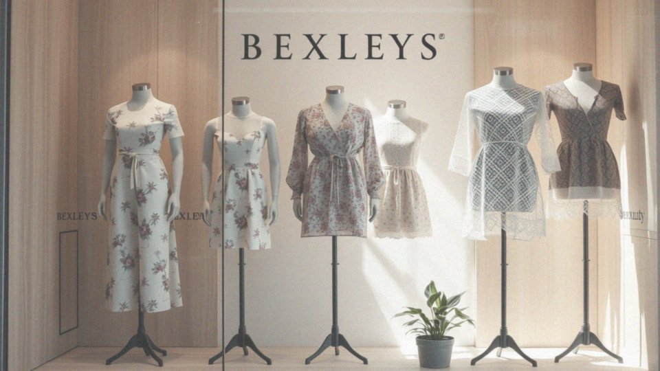 Jakie wzory i detale można znaleźć w kolekcji Bexleys?