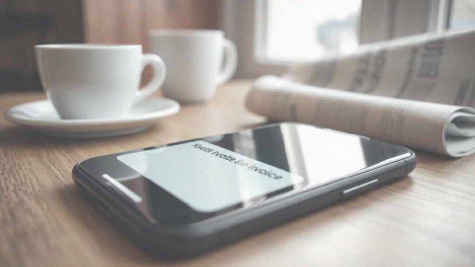 Jakie informacje zawiera SMS o nowej fakturze?