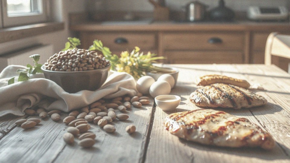 Produkty bogate w białko – najlepsze źródła białka w diecie